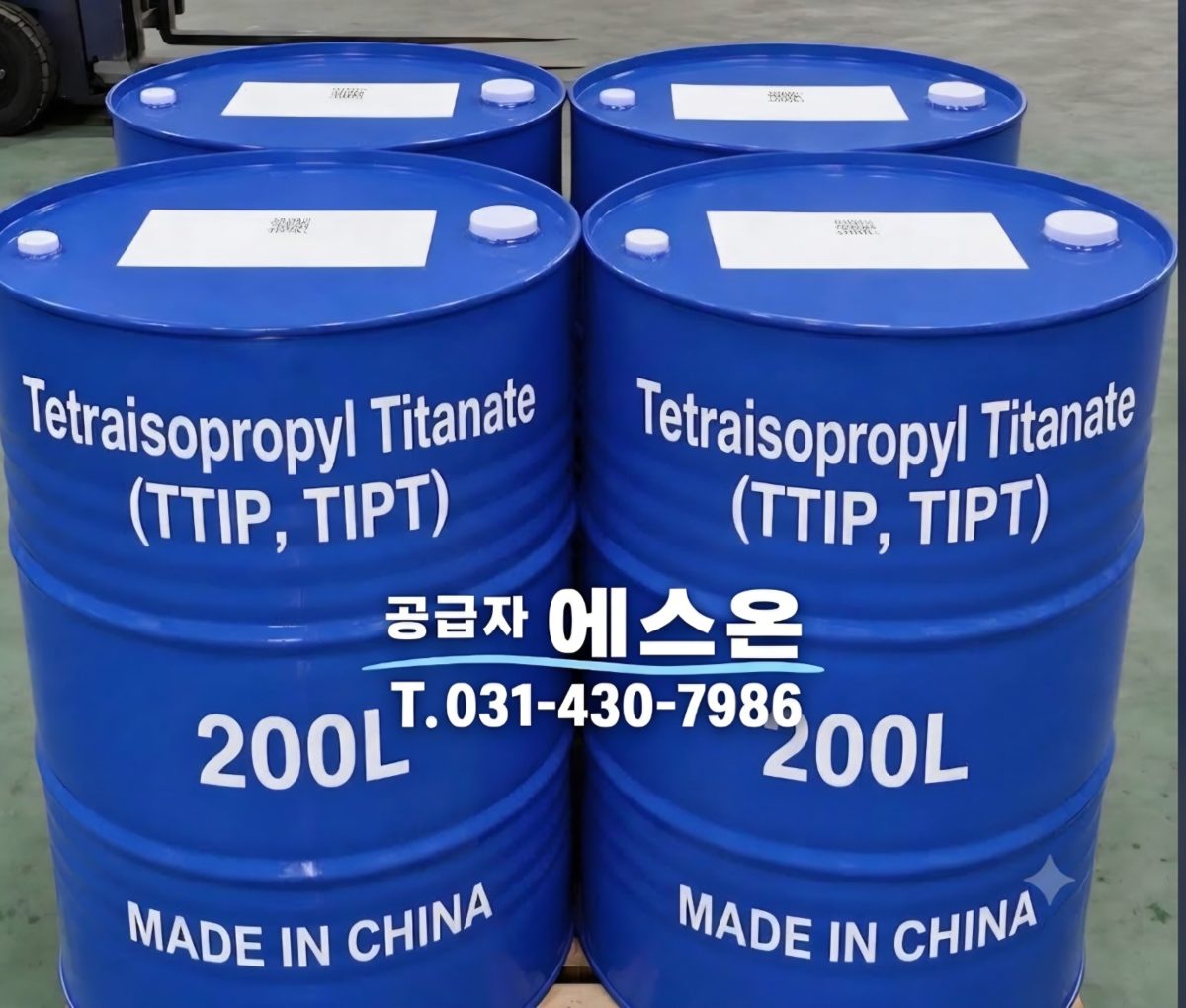 Titanium(IV) isopropoxide(TIPT, TTIP) 제품 사진